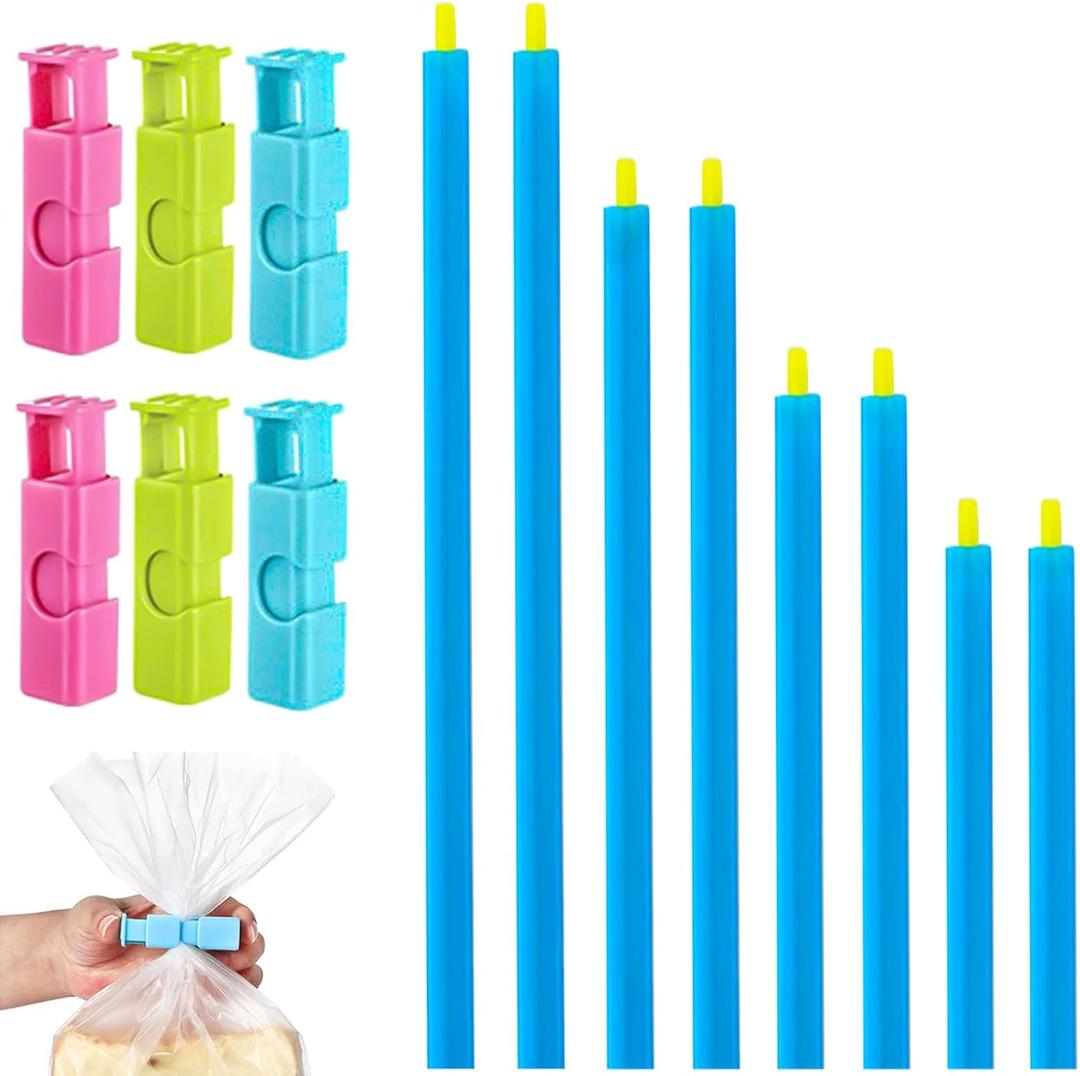 Chip Clips-14pcs Chip Bag Sealer,Bag Clips for Food Ideal for Food Suitable for Cat and Pet Snacks, As Well As Chips, Rice, Candy, Popcorn