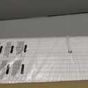 SONGMICS Laundry Hamper with Lid, Bamboo Laundry Basket, Removable Machine Washable Laundry Basket, with Handles, 26.4-Gallons, for Laundry Room, Bedroom, Bathroom, Cloud White ULCB063W01