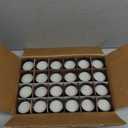 Simply Soson Scented Votive Candles, Bulk Set of 24 White Patchouli Small Candles, Votive Candles Scented in Glass, Black Holder 10 Hours Burn, for Wedding, Birthday, Holiday Christmas & Decoration