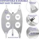 Loflaze Dog Grooming Hammock Harness for Dogs & Cats with Pet Nail Clipper Trimmer - Cat Hanger Sling for Trimming Clipping Nails- Dog Hammock Restraint Bag for Small Medium Large pet Grey XS