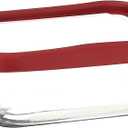 Anchor Hocking Glass Baking Dishes for Oven, 8 Inch Square Glass Cake Pan with TrueFit Cherry Lid (Red)