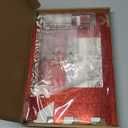 Yerliker 4 Pcs Valentine's Day Centerpiece for Table Picture Frame Decorations with 4 LED Mini Lights for Home DIY Valentine Gift Wedding Anniversary Decor No Battery (Love,Red,Pink)