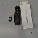 2-in-1 USB TYPE-C Presentation Clicker wireless Presenter Remote Clicker, Powerpoint Clicker Slide Advancer, Clicker for Powerpoint Presentations with Volume Control, Presentation Clicker for Computer (F09)