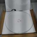 Microwave Glass Plate 14 1/8 inch - Exact Replacement for Microwave Turntable Part Numbers W10531726 / W11358813 and W11402532 - Dishwasher Safe