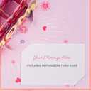 Paper Love 3D Mothers Day Pop Up Card, Love Mom, For Mom, Wife - 5" x 7" Cover - Includes Envelope and Note Tag