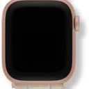 MACHETE Compatible with Apple Watch Band 38mm 40mm 41mm 42mm 44mm 45mm 49mm, Fashion Acetate Resin iWatch Band for SE Series 9/8/7/6/5/4/3/2/1 Ultra 2 1 Women Men (Alabaster)