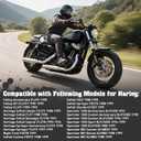 Front and Rear Brake Pads for Harley Davidson Sportster 883 1200, Heritage Softail, FLSTF Fatboy, Heritage Softail, Heritage Springer, Softail 1988-1999