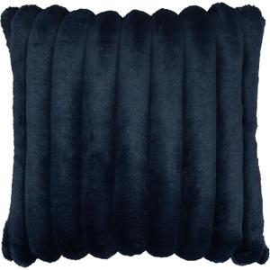 Riverbrook Home Zippered Pillow Cover with Removable Soft Angel Hair Filler, Madison Midnight - Blue, 20 x 20-Inch