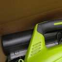Leaf Blower, Electric Cordless Leaf Blower with 2 Batteries and Charger, 2 Speed Mode, Lightweight Cordless Blower for Blowing Leaves, Patio Cleaning, Blowers for Lawn Care and Dust