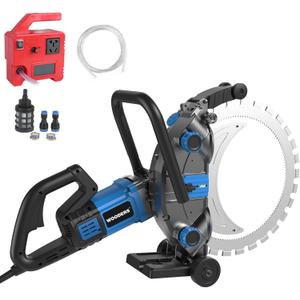 16" Electric Concrete Ring Saw, 6000W, 3500RPM, 12" Deep Cutter