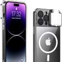 CEXHG with LED Selfie Light for iPhone 15 Pro Max Case Light up case Rechargeable CompatibleLiveMakeupTIK TokVideo Selfie Illuminate for Women Clear