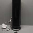 PELONIS PTH15A4BGB Ceramic Tower 1500W Indoor Space Heater with Oscillation, Remote Control, Programmable Thermostat & 8H Timer, ECO Mode, Tip-Over Switch & Overheating Protection, Gray (Grey)