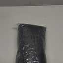 6FT Black Table Cloth - 2 Pack Fitted Stretch Rectangle Spandex Tablecloth, Washable Table Cover for Party, Picnic, Wedding, Banquet, Birthday and Festival(30" x 72")