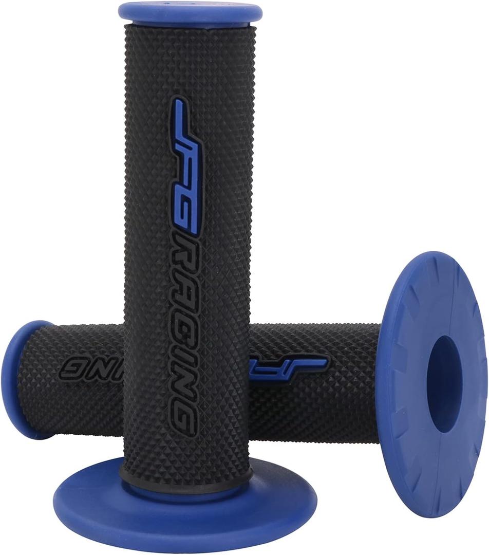 Dirt Bike Grips 7/8 Motorcycle Grip ATV Handlebar Grips Universal for TTR 110 125 YZ125 YZ250 YZ450F DRZ400 PW50 YFZ 350 450 Raptor 660 700 Dirt Pit Bike ATV Enduro Supermoto - Blue