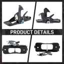 3Pcs Hood Latch Catch Striker with Hood Safety Latch Catch Rod/Safety Catch Retainer Clip Compatible with Dodge Ram 1500 2500 3500 55275843AB 55275850AB 05143056AA