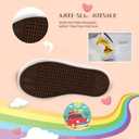 Toddler Boys and Girls Low Top Canvas Adjustable Strap Sneakers (10 Narrow Toddler)