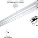 COOPER LIGHTING SNF232RC 4' 2 Lamp T8 Residential Light
