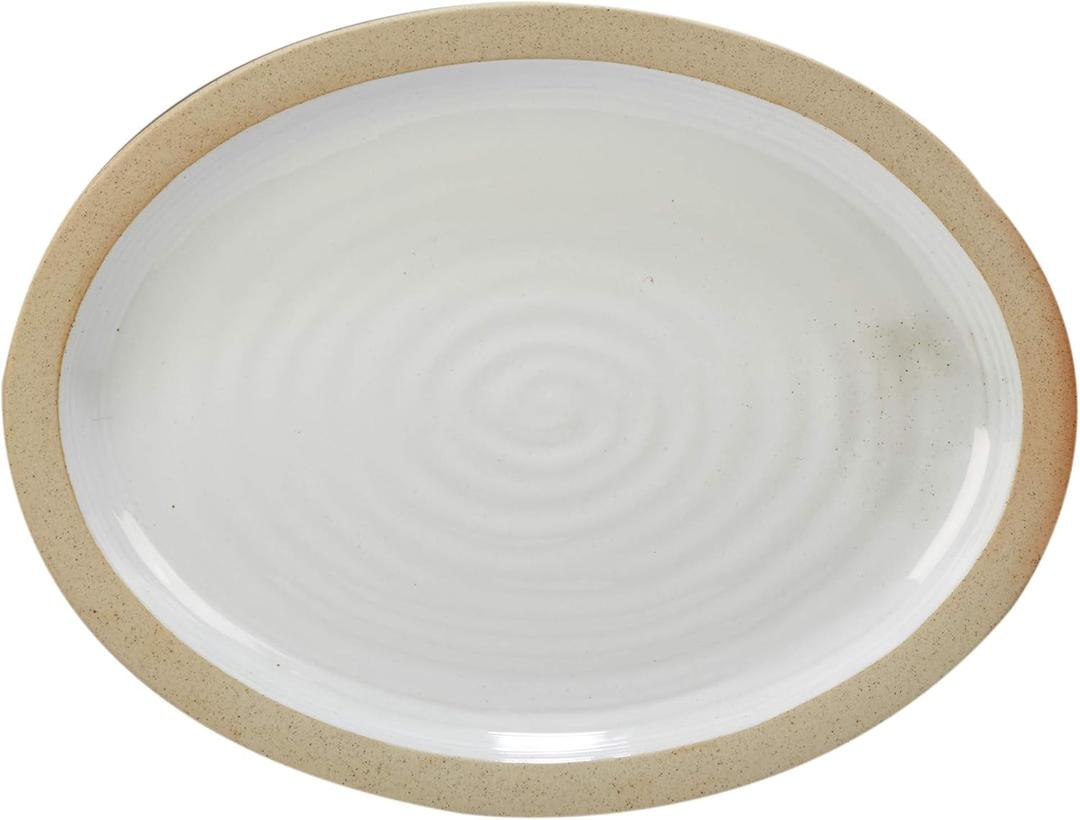 Artisan Oval Platter, 16" x 12", One Size