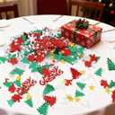 4800Pcs Christmas Confetti Xmas Metallic Foil Mix Confetti for Christmas and New Year Decoration Set (Style 3)