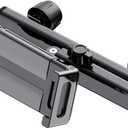 Car Headrest Mount for Tablets and Phones Adjustable Rotation Aluminum Alloy Holder Backseat Entertainment (Bracket set)