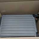 Carry On Luggage with Spinner Wheels, 8010S Aluminum Frame Zipperless Polycarbonate Hard Shell Suitcase (ZX-Core, Charcoal Metallic, 20 Inch)