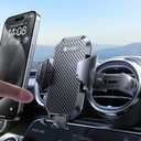 andobil Phone Holders for Your Car - Round Air Vent Phone Mount with Ultra-Strong Metal Clip, 360 Rotation & Anti-Shake Design for iPhone 16/15/14/13/12 Pro Max/Samsung Galaxy S24/Android