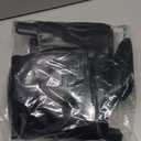 Modatope Knee High Boots Women Fold Over Knee High Boots Chunky High Heels Long Boots Zipper Pointed Toe Dress Tall Boots for Women (10, Black Pu)