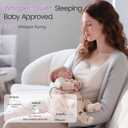 Breast Pump Hands Free, Wearable Breastfeeding Pump with 4 Modes & 9 Levels, Portable Electric Breast Pump, Strong Suction, Discreet & Smart Display, 19/21/24mm Insert/Flange, 2 Pack