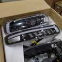 LED Headlights Assembly Headlamps Replacement for 1999-2002 Chevy Silverado 2000-2006 Suburban 00-06 Tahoe Sequential Turn Signal Hi/Low Beam DRL with Bulbs