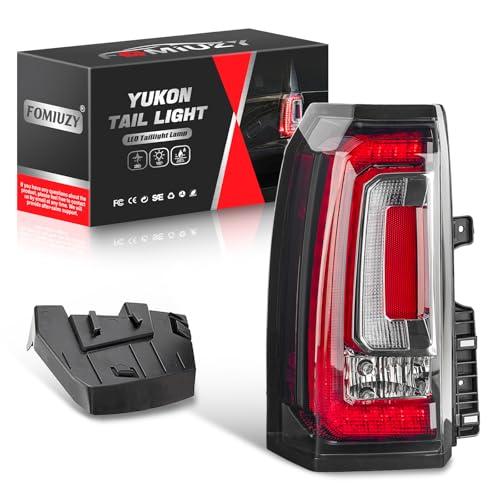 FOMIUZY Tail Lights Fit For GMC Yukon Yukon XL Denali 2015 2016 2017 2018 2019 2020 Rear Left Driver Side Brake Taillight Assembly LED Back Up Lamp Lens Cover Replaces 84536242 GM2800268 23380459