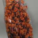 5 Pcs. Long Fake Fall Flowers Burnt Orange Jasmine Fall Floral Stems for Wedding Thanksgiving Bouquets Dried Autumn Orange Fake Flowers for Vases Home Parties Thanksgiving Decor