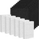6 Pack HPA100 Filter Replacement for Honeywell HPA100 Serie Air Purifier | Compatible with Honeywell HPA094, HPA104, HPA105, HPA3100, HPA5100,3 Ture HEPA R filter and 4 Activated Carbon Pre-Filter