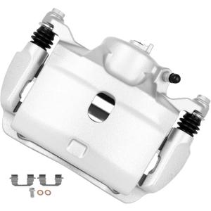 cciyu Front Left Brake Caliper Assembly w/Bracket 19B2660 2013-2015 For Acura For ILX,2003-2017 For Honda For Accord,2013-2021 For Honda For Civic,2016 For Honda For CR-Z,2013-2014 For Honda For Fit