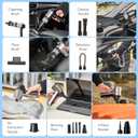 Vacuum Cleaner Original Filters, 2 Pieces of Washable HEPA Filter for Sakerplus 4-in-1 Mini Vacuum Cleaner VAC716