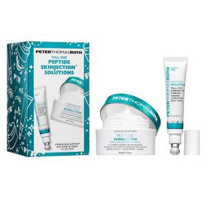 Peter Thomas Roth | Full-Size Peptide Skinjection Solutions 2-Piece Face & Eye Kit | Anti-Aging Peptide Skincare Set, Under-Eye Cream and Moisturizer