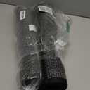 Kitchen Rugs Non Skid Washable Set of 2 PCS, Absorbent Runner Rugs for Kitchen, Farmhouse Weave Floor Mats in Front of Sink, 17.3"x 47"+17.3"x 29" (Inky)