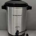 Hamilton Beach 45 Cup Coffee Urn and Hot Beverage Dispenser, Silver