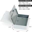 Diversion Book Safe Storage Box (Size 9.5"6.2"2.2") With Security Combination Lock, Dictionary Secret Hidden Safe (Butterfly - Combination Lock)