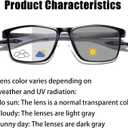Progressive Multifocus Reading Glasses for Men Women 2 Pairs TR90 Sports Style Comfortable and Flexible Readers