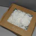 Ling's Moment Artificial Flowers Fake Roses Faux Peony Foam Gardenia Combo for DIY Wedding Bouquets Centerpieces Arrangements Bridal Shower Party Home Decorations, White, 23pcs