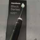 Aquasonic Black Series Ultra Whitening Toothbrush  ADA Accepted Electric Toothbrush- 8 Brush Heads & Travel Case  40,000 VPM Electric Motor & Wireless Charging - 4 Modes w Smart Timer