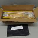 Metal Arch Backdrop Stand 7.2FT Gold Wedding Balloon Arched Backdrop Stand Square Arch Frame for Birthday Valentines Day Party Bridal Baby Shower Ceremony Decoration