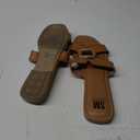 SM New York  Ariana Cognac  Buckle Sandals 10