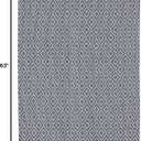 Home Dynamix Tripoli Lydia Modern Indoor/Outdoor Area Rug, Denim/Cream, 3'7"x5'2" Rectangle