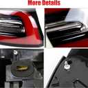 4-PIN Rear Tail Light Assembly Compatible With 2019-2024 Tesla Model Y Rear Passenger Side Brake Outer LED Tail Lamp Replaces# 1502087-00-D