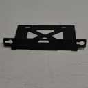 Front License Plate Bracket Holder Compatible with 2021-2025 Ford Bronco HD Modular Bumper Accessories, License Plate Frame Relocation Mount (Regular)