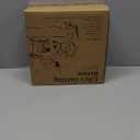 LE TAUCI Salad Plates 8 Inch, Flat Dessert Plate Set for Appetizer Bread, Ceramic Dish, Microwave Dishwasher Oven Safe, Housewarming & Wedding Present - Set of 4, Arctic White