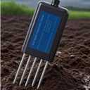 8 in 1 Soil Tester, Nitrogen, Phosphorus, Potassium Npk Tester, Ph, Moisture, Nutrient Conductivity, Ec Meter, High Accuracy Digital Sensitive, Soil Fertility Test