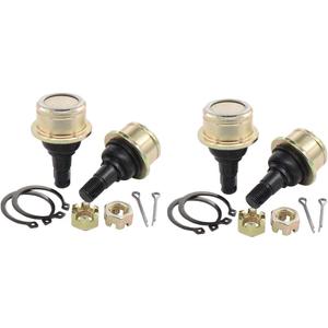 NewYall Upper & Lower Ball Joints for Yamaha YFM350 YFM400 YFM450 YXR660 YXR700 Bruin Grizzly Big Bear Kodiak Wolverine Rhino 2000-2014