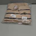 Pink Queen Two Piece Outfits for Women Lounge Sets Striped Knitted Sweater Tops Wide Leg Pants Loungewear Fall 2025, Small